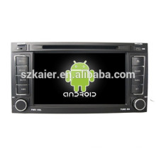 Android 4.4 Mirror-Link TPMS DVR 1080P Dual-Core-Auto zentrale Multimedia für Volkswagen Touareg mit GPS / Bluetooth / TV / 3G